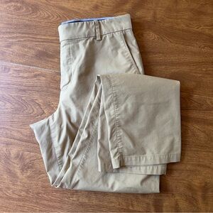 Nike Dri-Fit Men’s Tan khaki Standard Chino Classic Casual Golf Pants size 32
